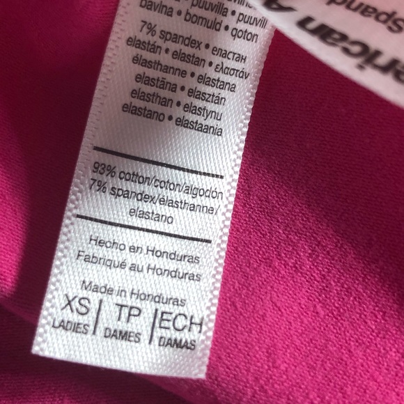 NWOT American Apparel Barbie Pink Crop Top Tank - Size XS BUNDLE FOR DISC - Picture 5 of 5